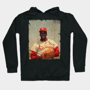 Bob Gibson in St. Louis Cardinals Hoodie